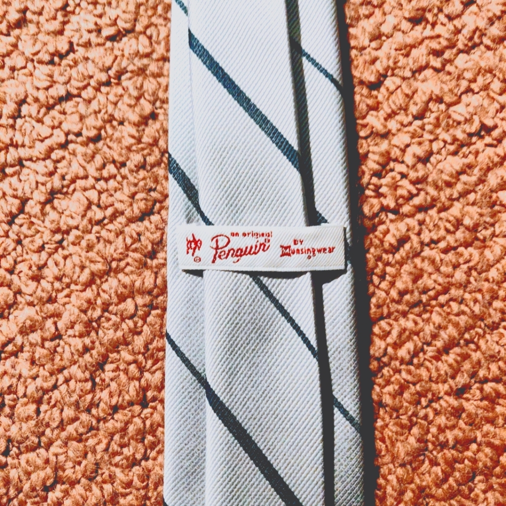 Original Penguin Skinny Silk Tie